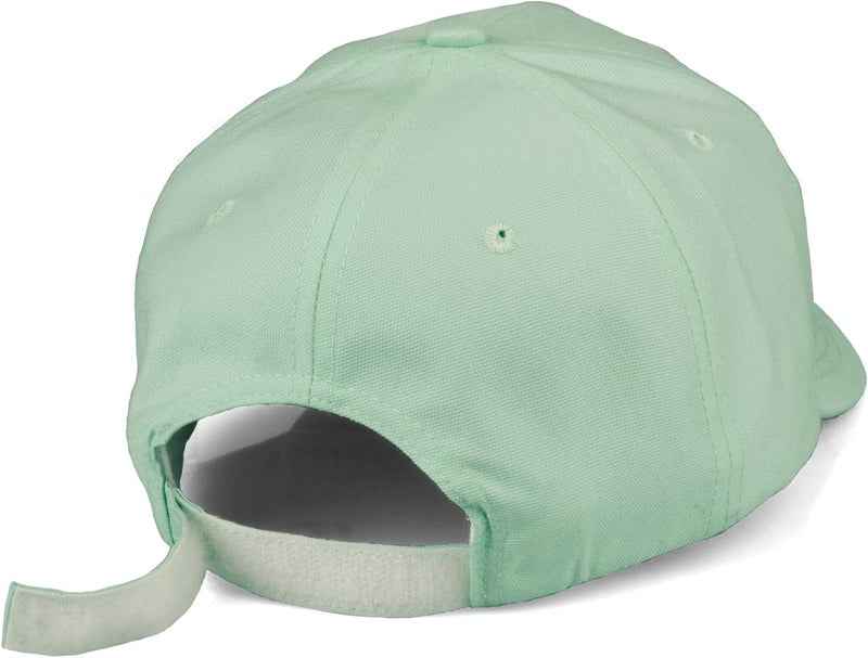 Daxton Store Premium Mid Profile Hat Semi Curved Visor Cap White Black Gothic Embroidered A to Z Letter Number Initial - Image 4